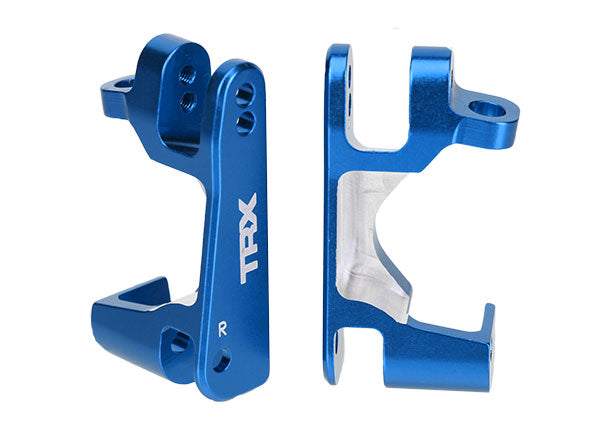 Traxxas Aluminum Caster Blocks (Left and Right) Blue #6832X