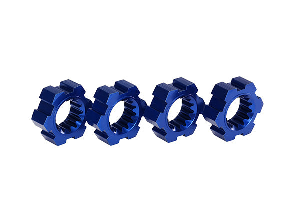 Traxxas Aluminum Wheel Hex Hub Blue (4 pcs) #7756X