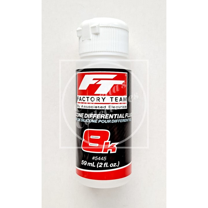 Factory Team Associated 5445 8K 8,000 cSt Silicone Diff Fluid 2 fl.oz.