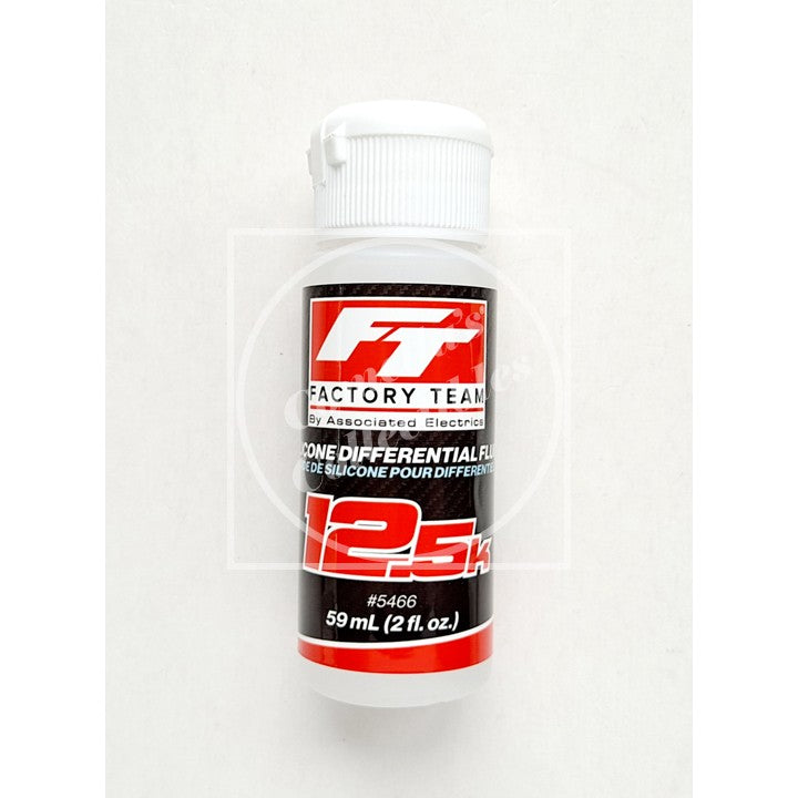 Factory Team Associated Silicone Diff Fluid 12,500 12.5K cSt #5466 2 fl.oz.
