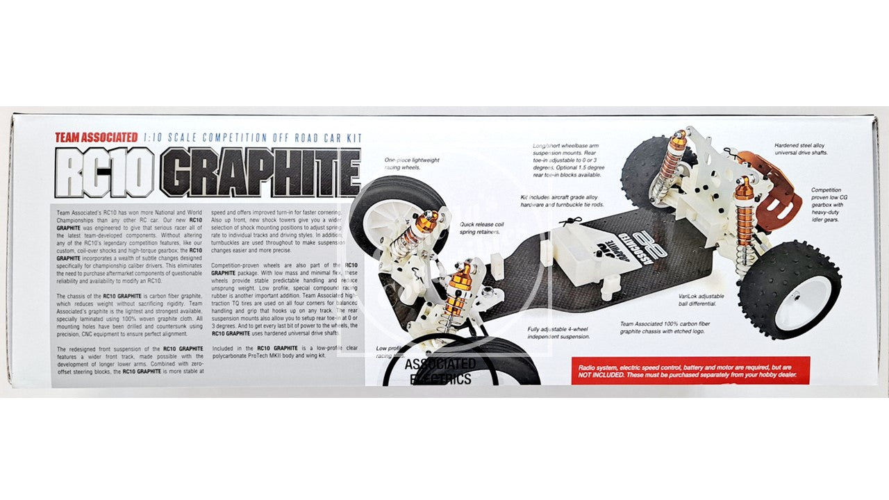 Team Associated RC10 Graphite 2WD Off-Road Kit #6030