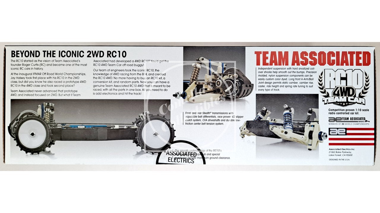Team Associated RC10 4WD Team Car Kit #6046