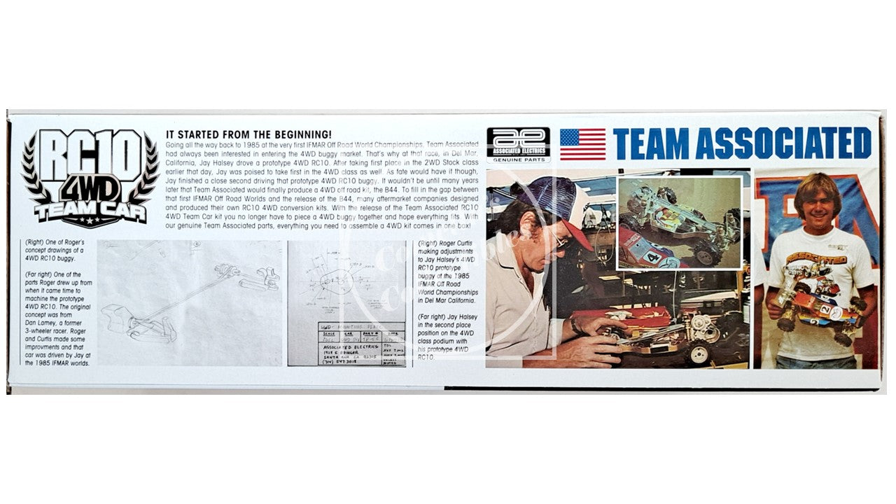 Team Associated RC10 4WD Team Car Kit #6046