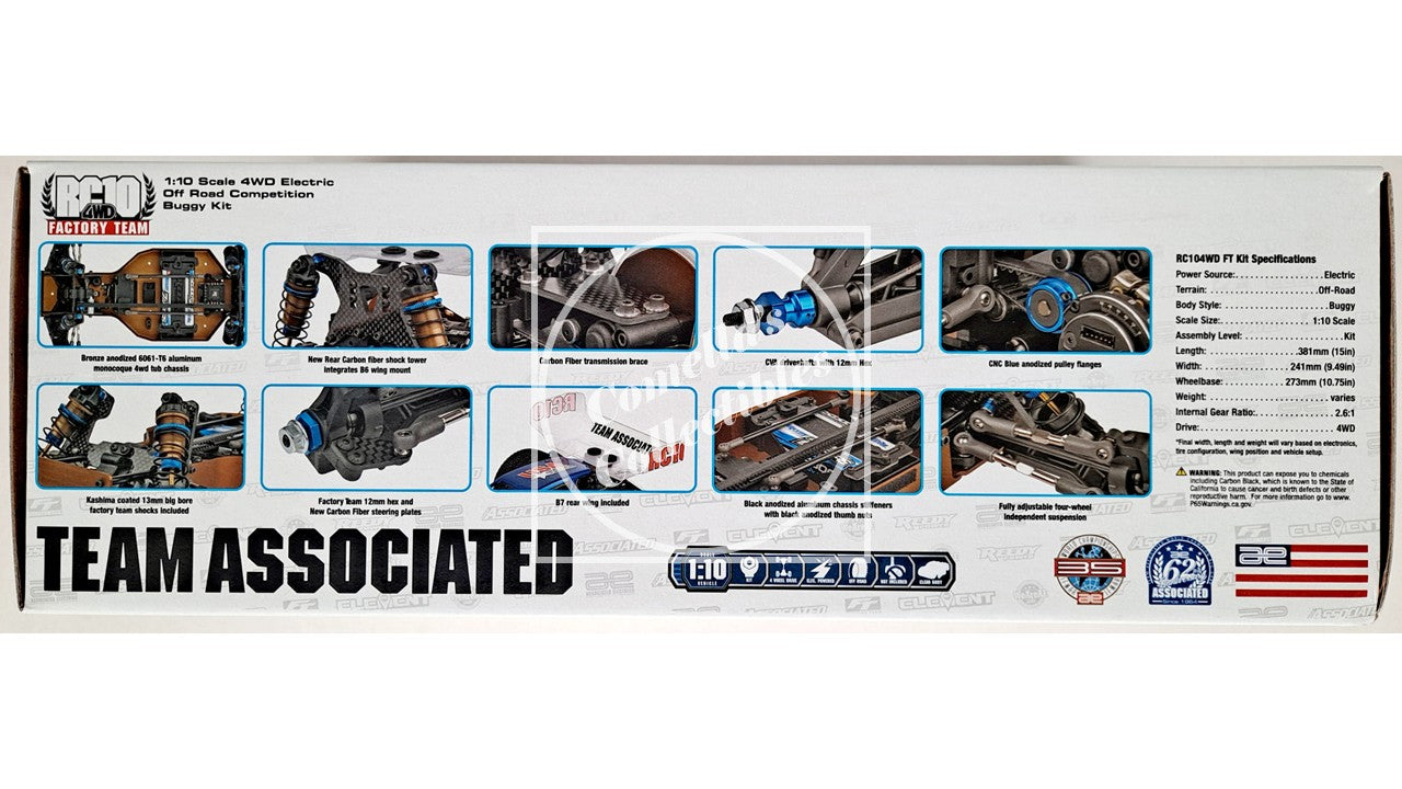 Team Associated 6055 RC10 4WD Factory Team Kit