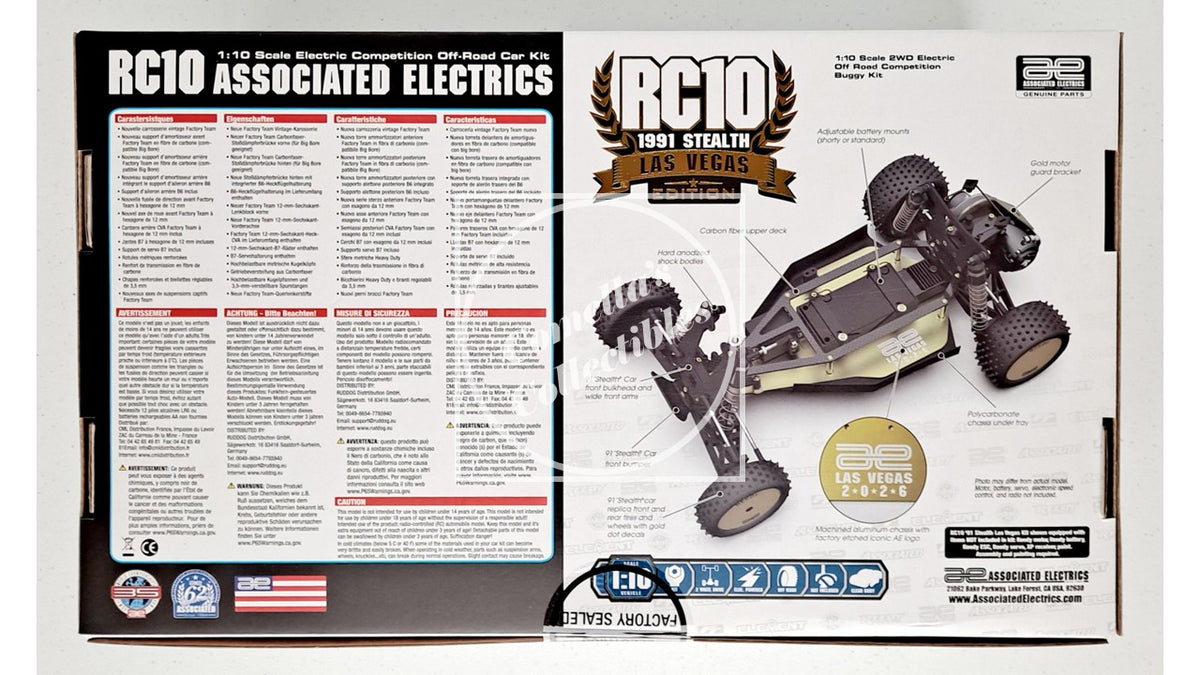 Team Associated 6059 RC10 1991 Stealth Las Vegas Edition