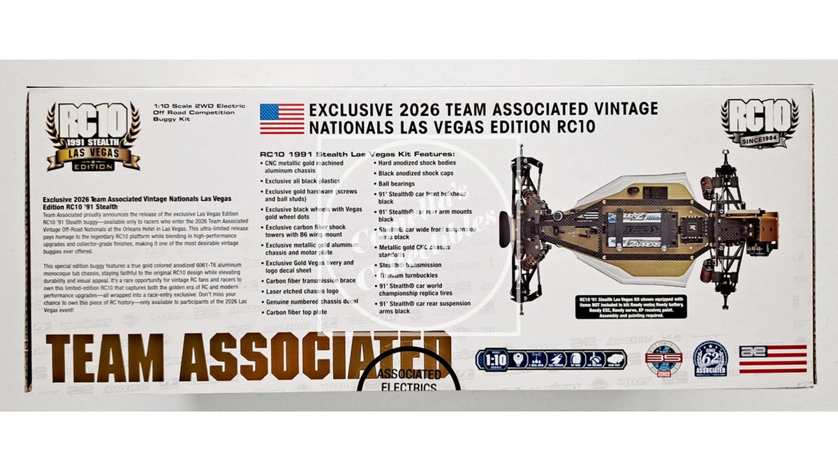 Team Associated 6059 RC10 1991 Stealth Las Vegas Edition