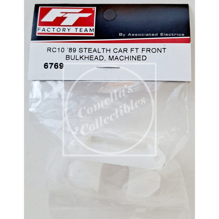 Team Associated RC10 '89 Stealth Car Ft Machined Front Bulkhead #6769
