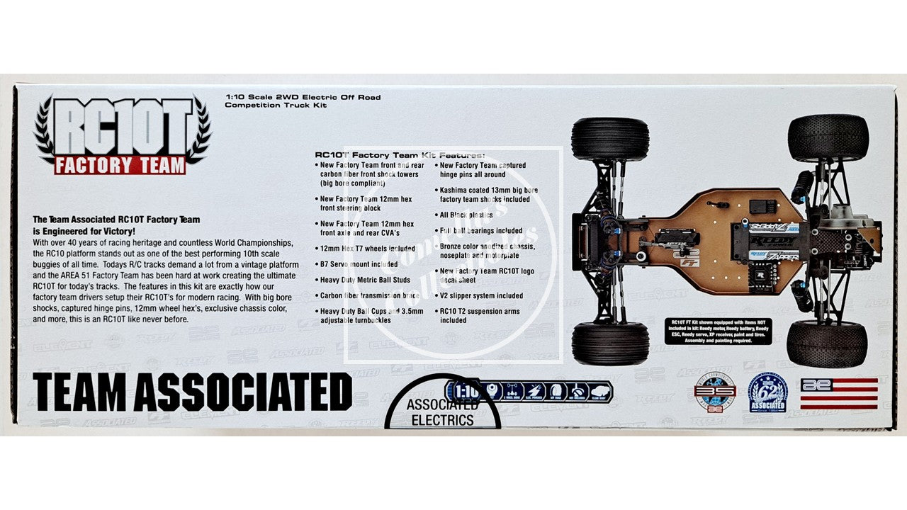 Team Associated RC10T Factory Team Kit 2WD Truck 7004