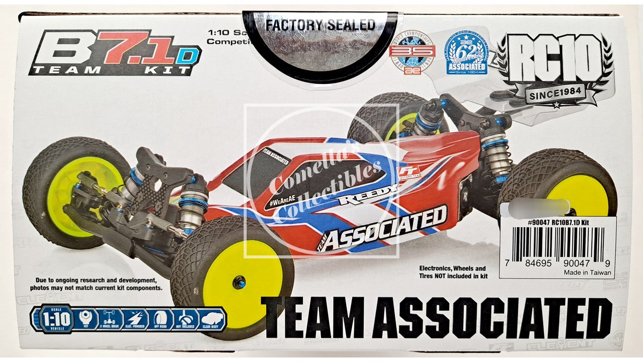 Team Associated RC10 B7.1D Team Kit 1:10 2WD Off-Road Electric Buggy 90047