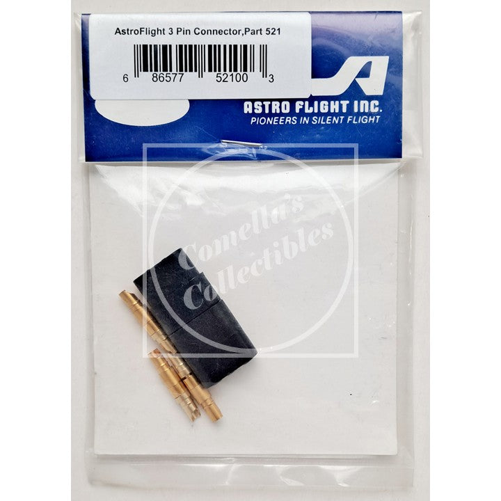 Astro Flight 521 Astro 3-Pin Zero Loss Connector