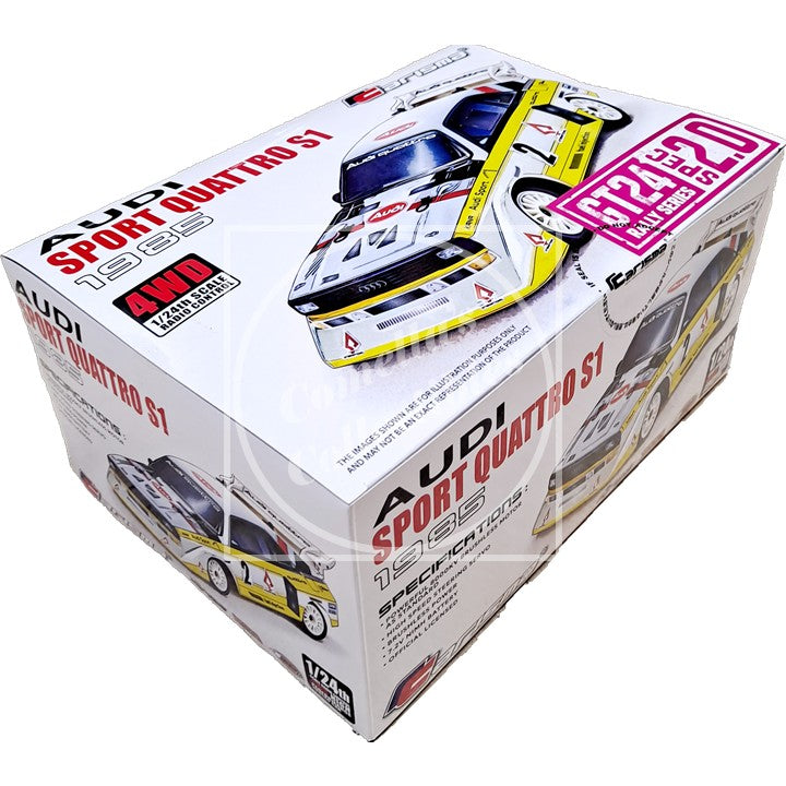 Carisma GT24 1/24 2.0 1985 Audi Sport Quattro S1 4WD RTR Brushless 91968