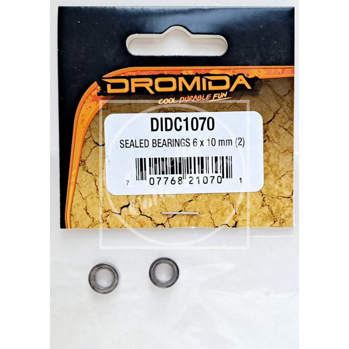 Dromida DIDC1070 Sealed Ball Bearing 6 x 10 x 3mm (2 pcs)