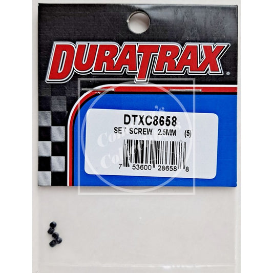 Duratrax DTXC8658 2.5mm Set Screw (5 pcs)
