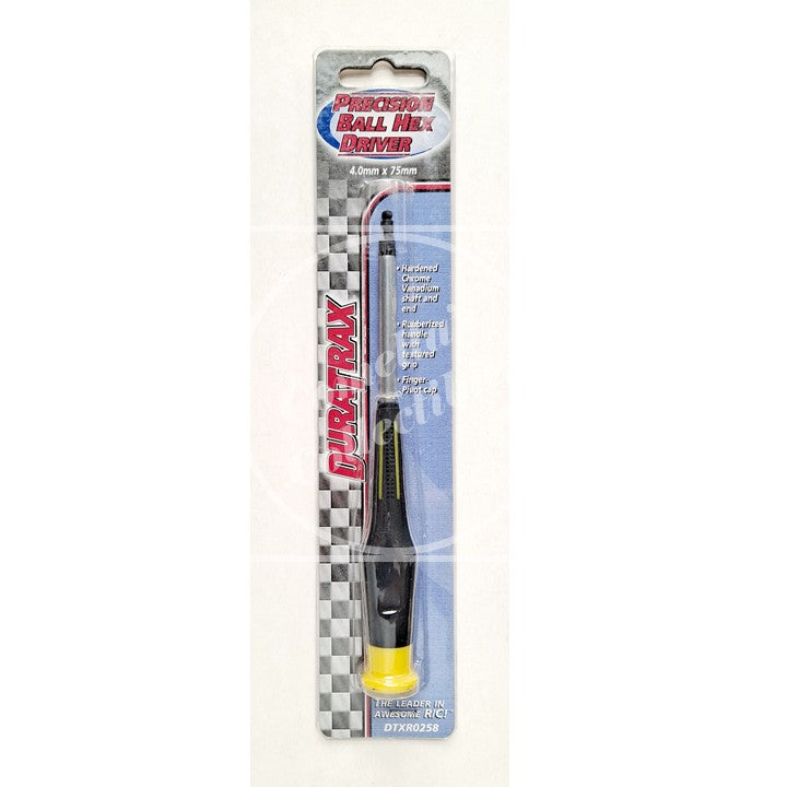 Duratrax 4.0mm x 75mm Precision Ball Hex Driver DTXR0258