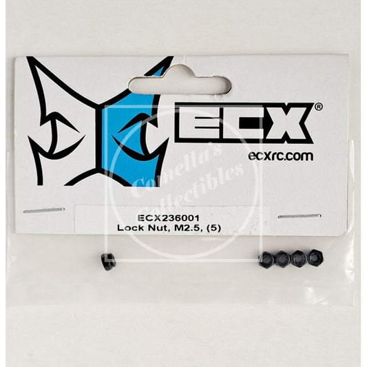 Electrix RC ECX ECX236001 M2.5 Lock Nut (5 pcs)