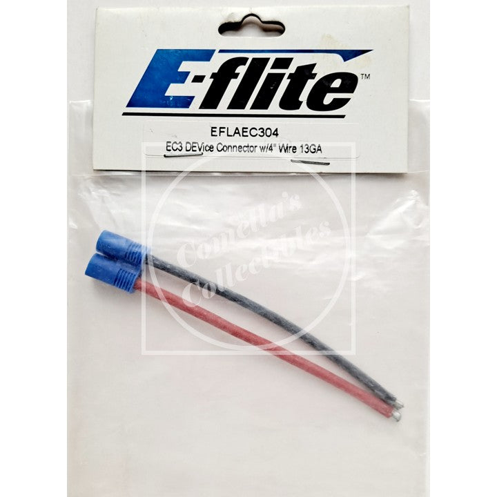 E-Flite EFLAEC304 EC3 Device Connector with 4" Wire 13GA