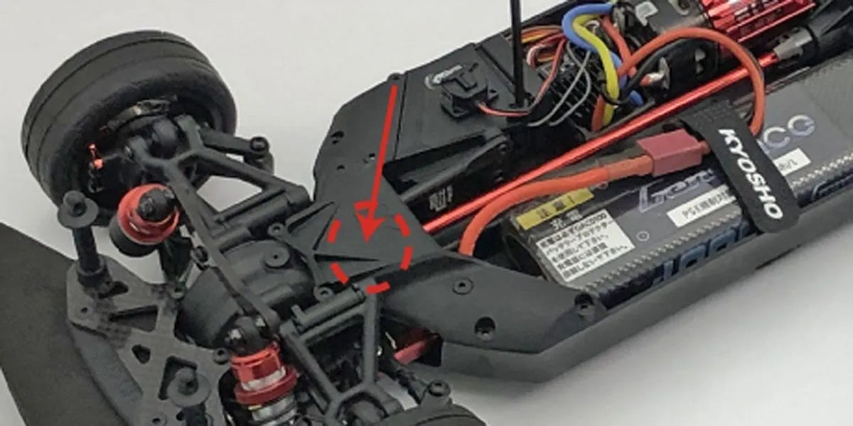 Kyosho FAW211 HD Center Shaft Cup Front (FZ02)