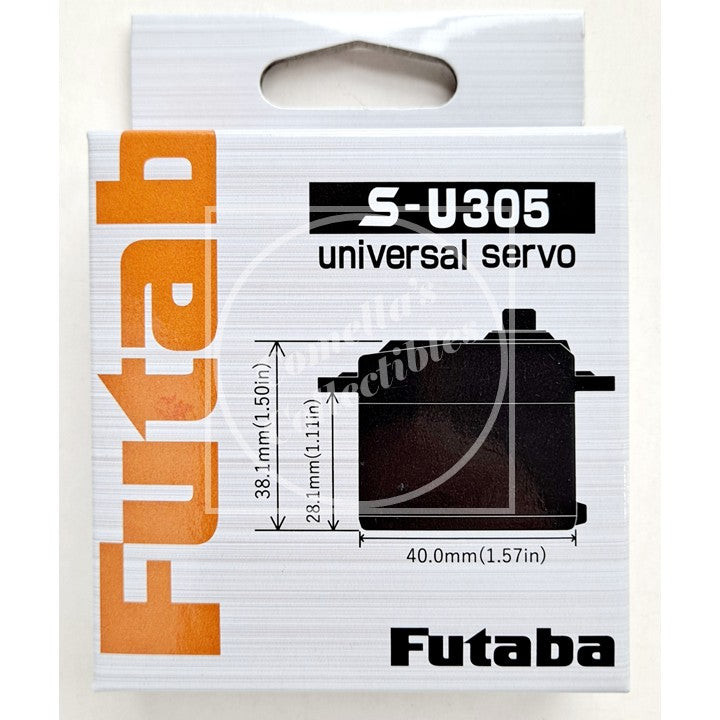 Futaba S-U305 Standard Digital Airplane/Car Servo with Hardware Pack 01102376-3