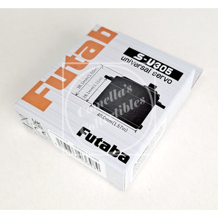 Futaba S-U305 Standard Digital Airplane/Car Servo with Hardware Pack 01102376-3