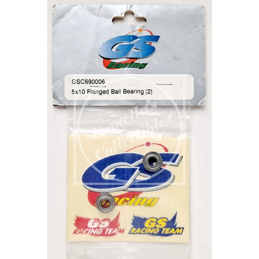 GS Racing 5 x 10 x T4mm Flanged Ball Bearing (2 pcs) GSC690006