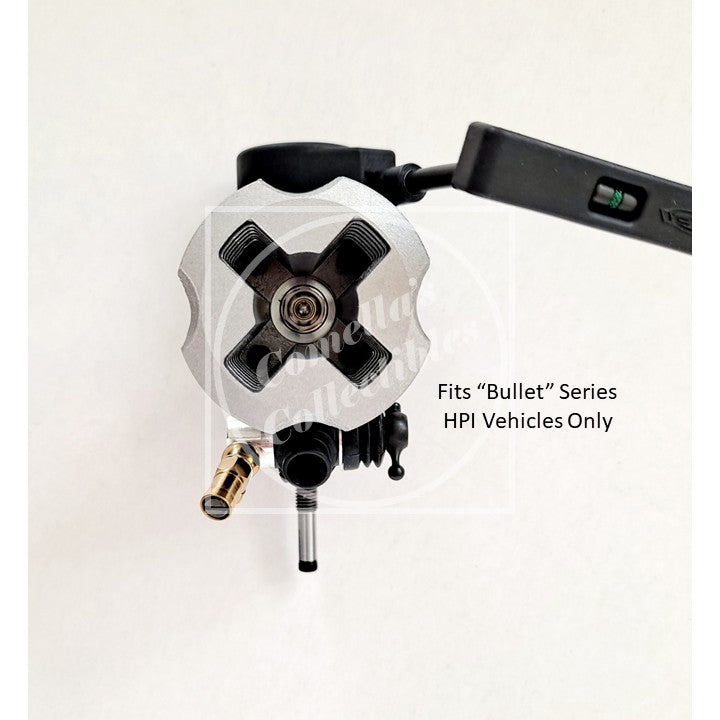 Open Box HPI G3.0 Engine w/ Slide Carb Pull Start Side Exh #101310 For Bullet