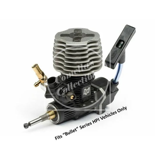 HPI Nitro Star G3.0 Engine w/ Slide Carb Pull Start Side Exh #101310 For Bullet