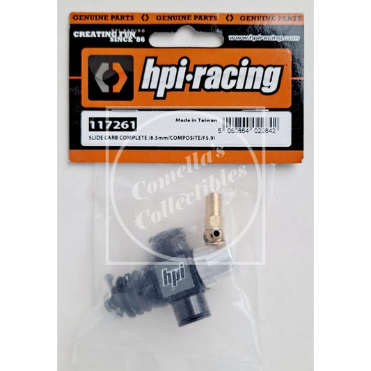 Open Bag HPI Racing 117261 Complete Slide Carb for the F5.9 Engine