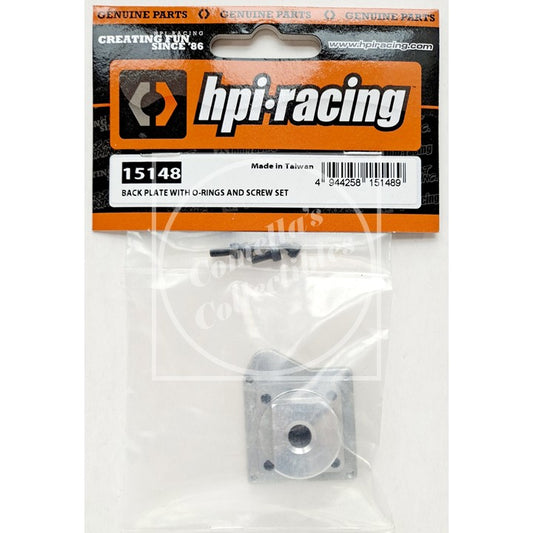 HPI Racing Back Plate with O-Rings and Screw Set for G3.0 15148