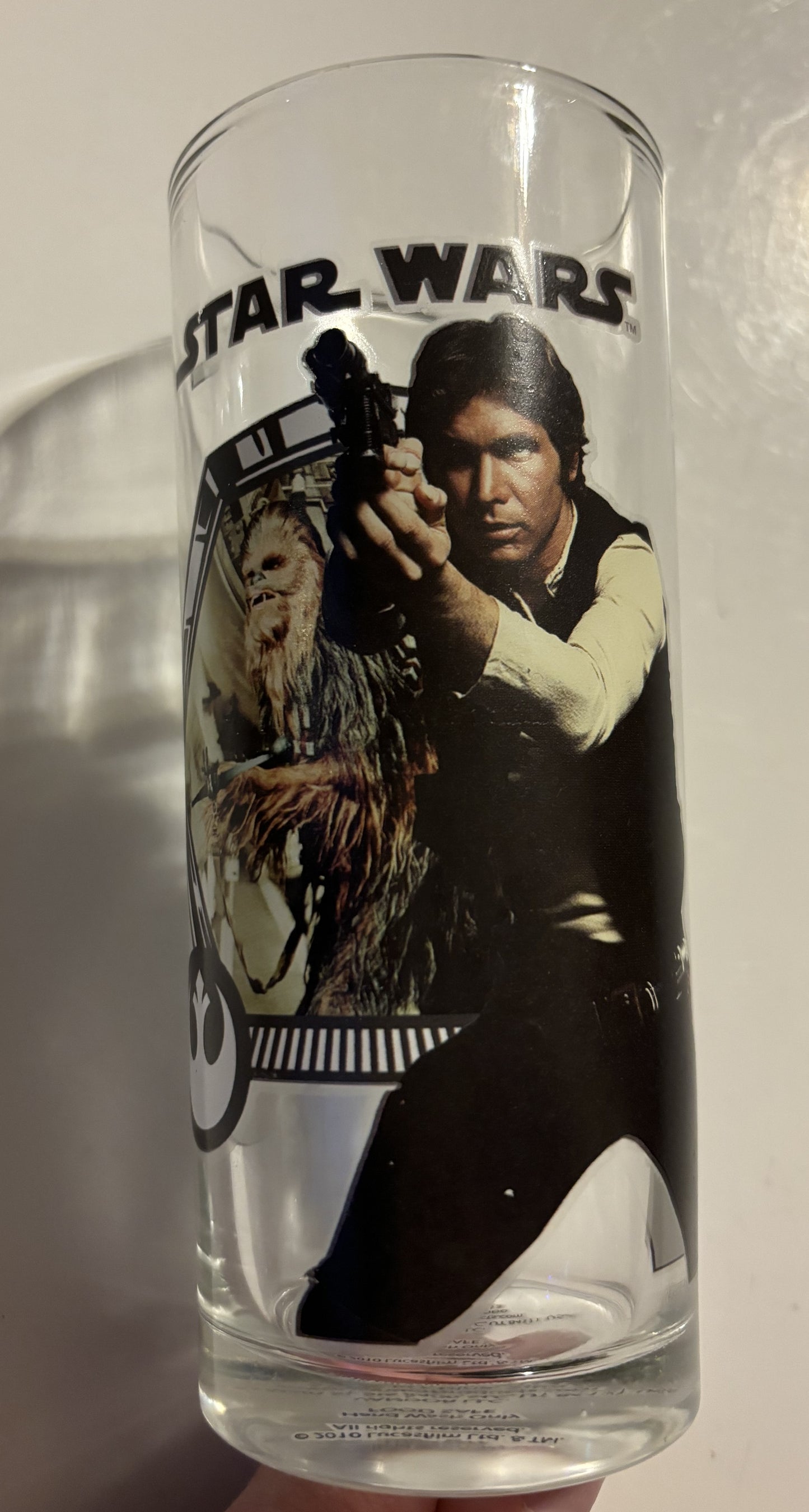 STAR WARS 2010-18 Oz. Drinking Glass By Lucasfilm-Vandor LLC