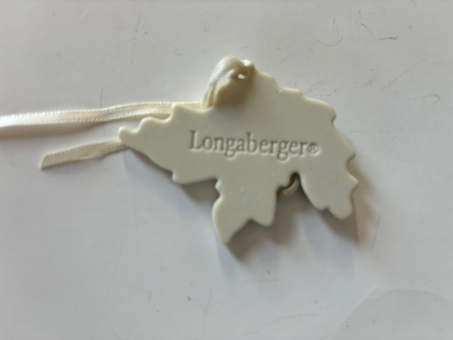 Longaberger 2001 Holly Basket Tie On