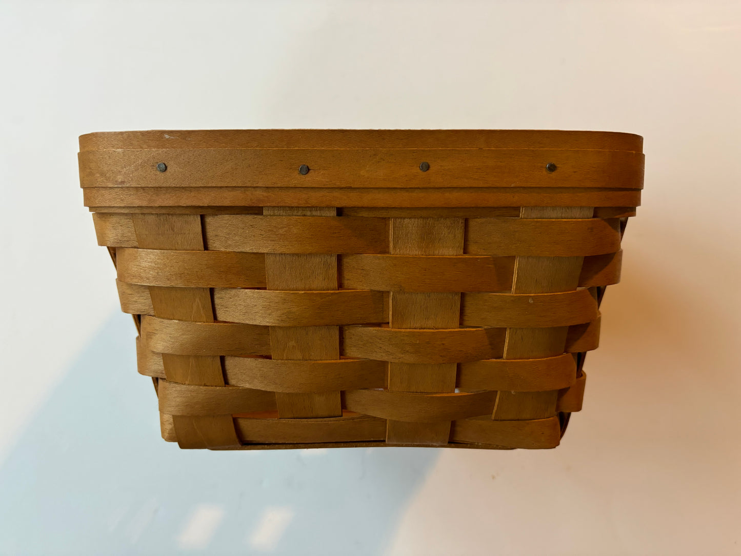 Longaberger 2005 Square Basket (5" x 8 1/2" x 8 7/8")