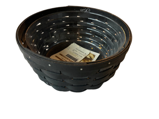 Longaberger 2013 Medium Roundabout Basket - Black