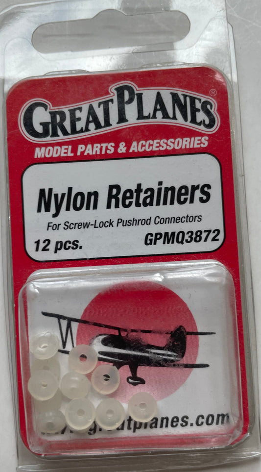 Great Planes Nylon Retainers (12 pc) GPMQ3872