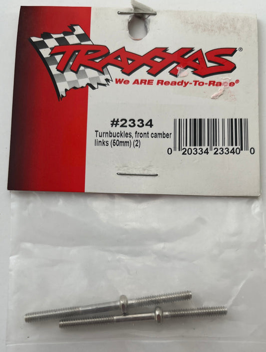 Traxxas 50mm Front Camber Links Turnbuckles for Nitro Rustler #2334