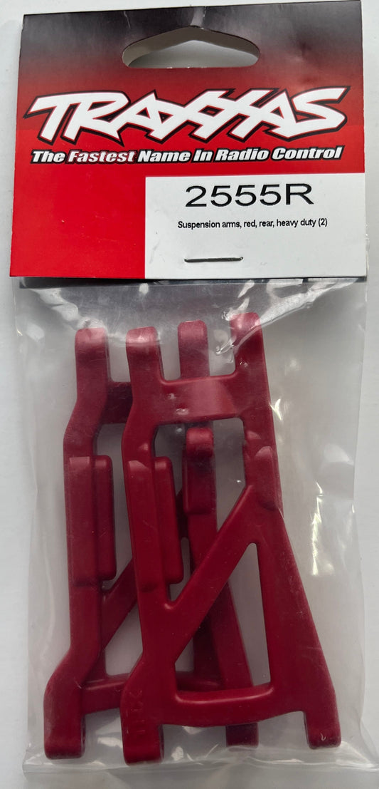 Traxxas Heavy Duty Rear Suspension Arms Red (2) #2555R
