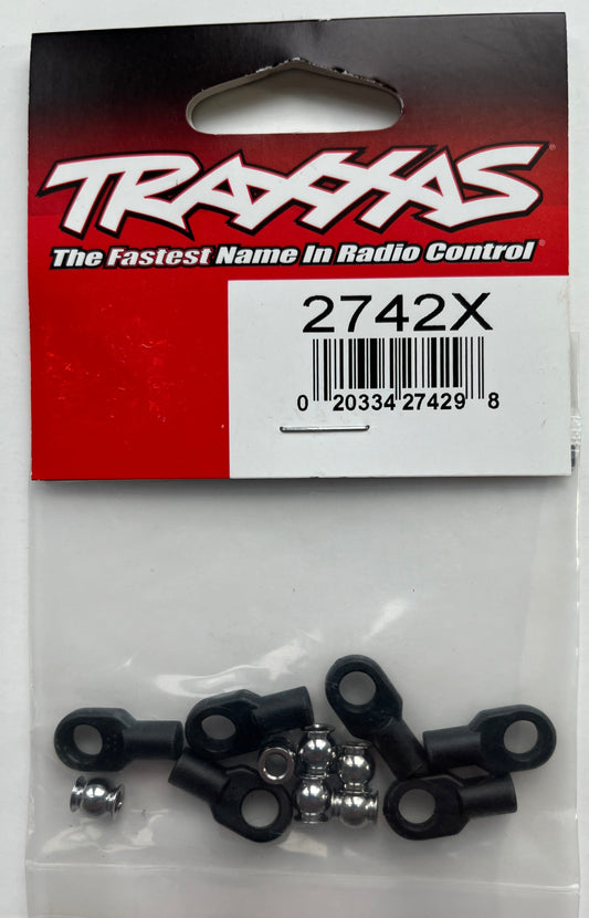Traxxas Short Rod Ends and Hollow Ball Connectors #2742X