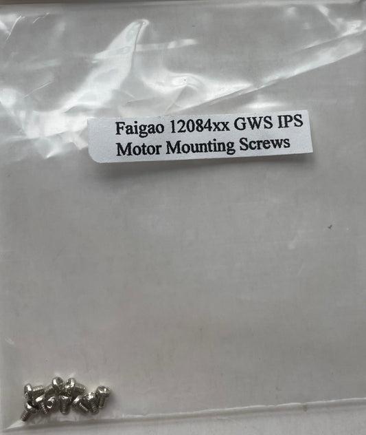 Feigao Motor Mounting Screws for 12084xx GWS IPS Motors (10 pcs)