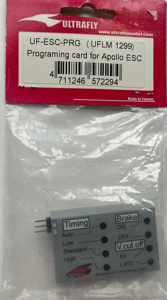 Ultrafly Programming Card for Apollo ESC UFLM 1299
