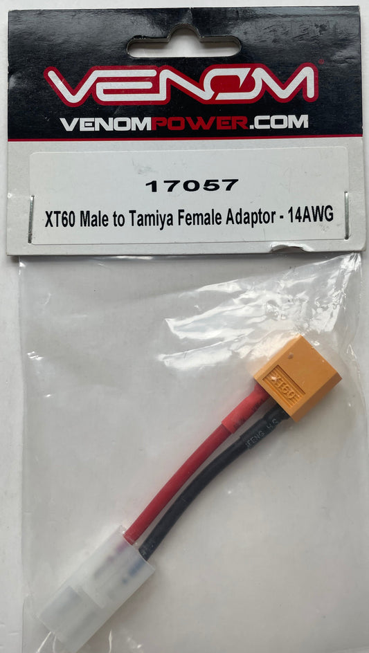 Venom XT60 Male to Tamiya Female Adaptor 17057
