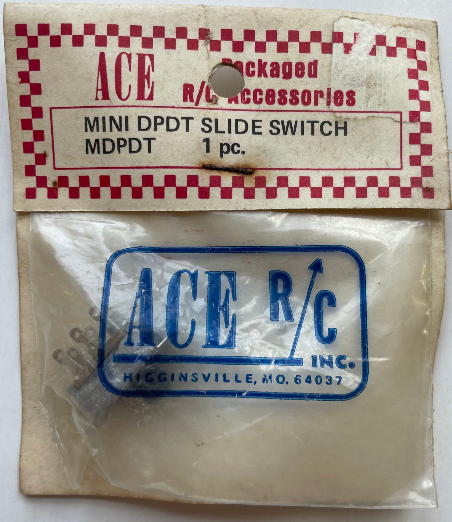 Ace RC Mini DPDT Slide Switch MDPDT (1 pc)