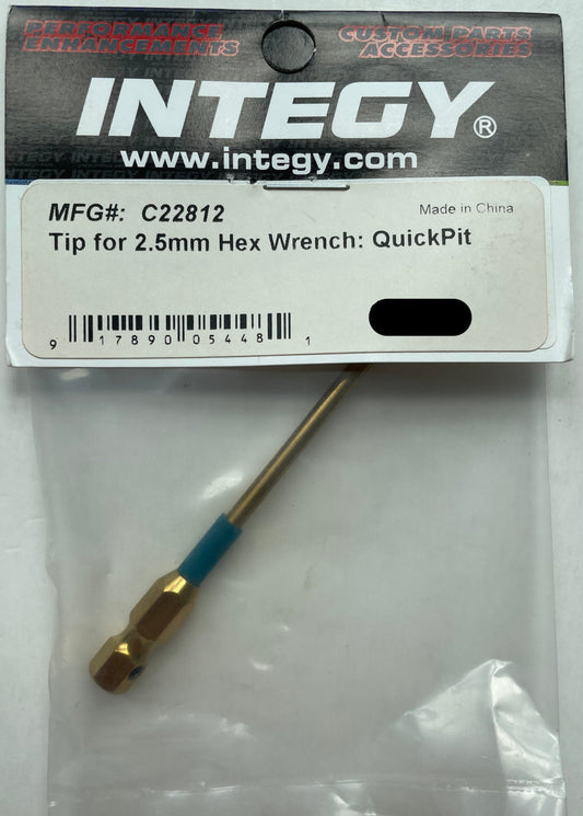 Integy 2.5mm Hex Tip for QuickPit Wrench C22812