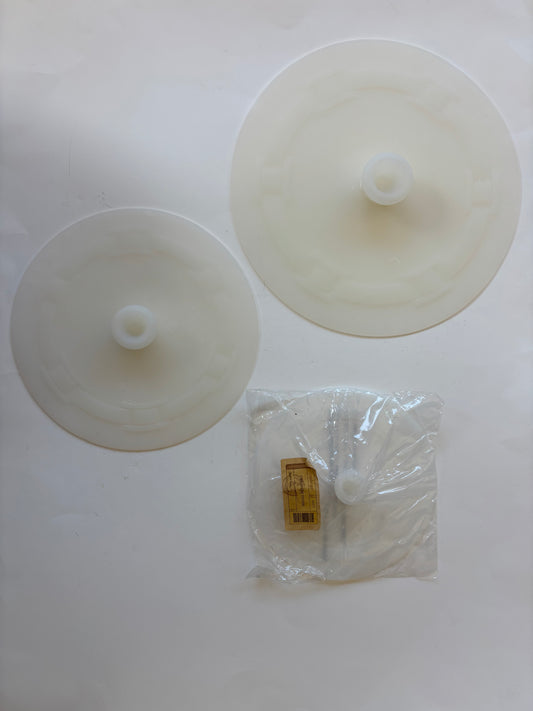 Longaberger Silicone Mixing Bowl Covers - Large, Medium, Small