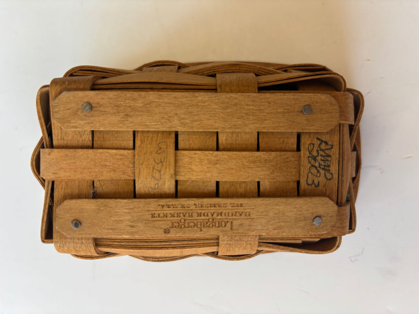 Longaberger 2003 Cilantro Basket Set