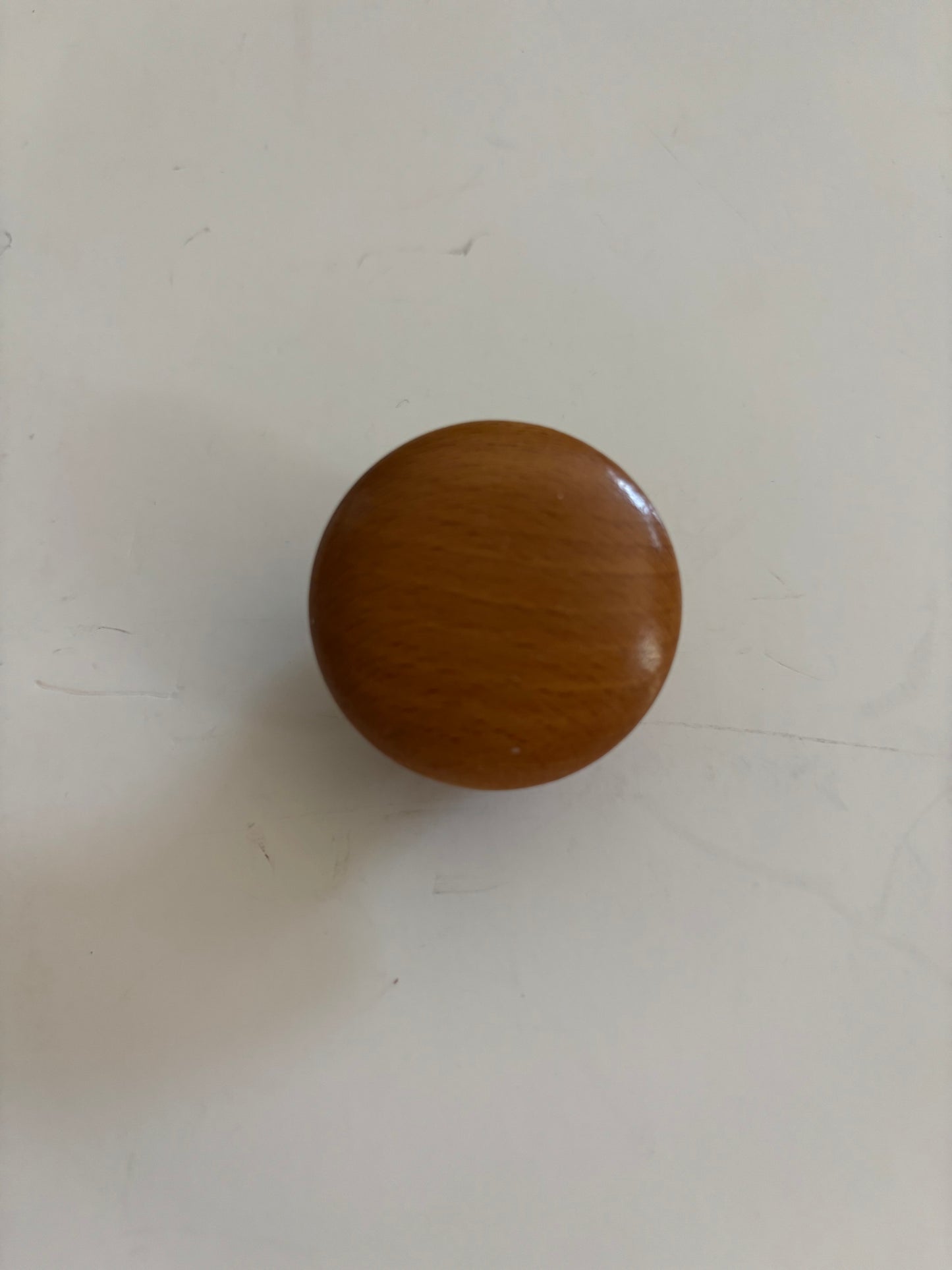 Longaberger Round Wooden Basket Knob - 1 1/2" diameter