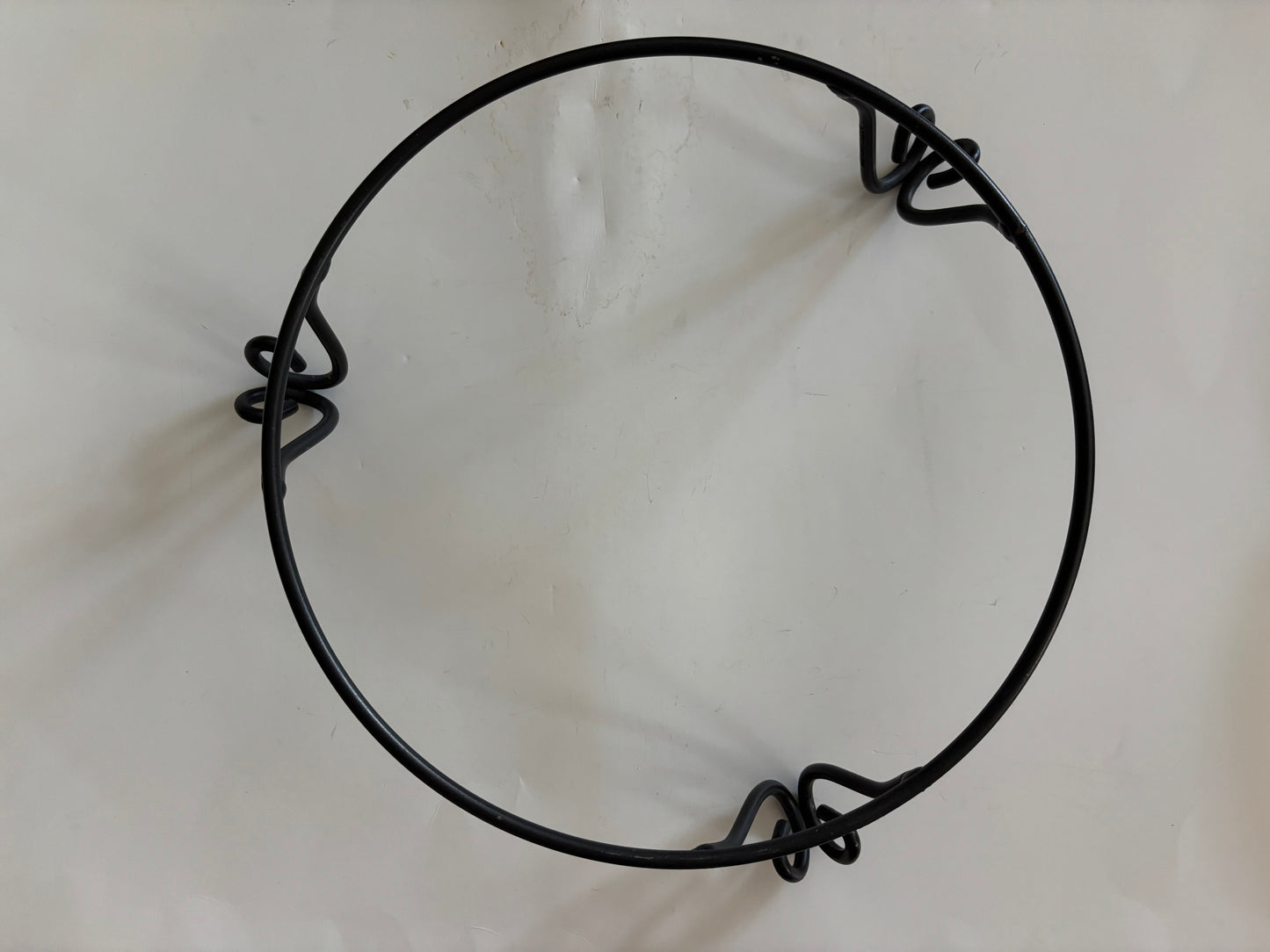 Longaberger Stars and Stripes Pasta Bowl w/Wrought Iron Pasta Bowl Stand