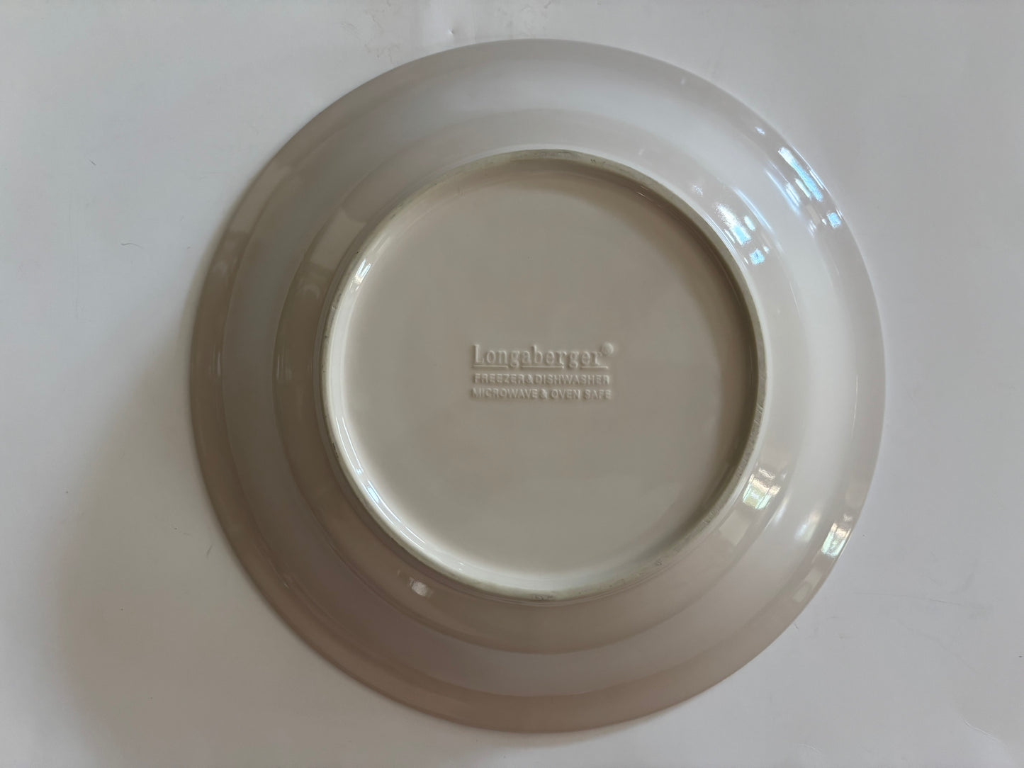 Longaberger Stars and Stripes Pasta Bowl w/Wrought Iron Pasta Bowl Stand