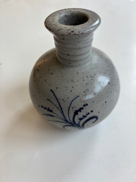 Rowe Pottery Salt Glazed Mother's Day Bud Vase