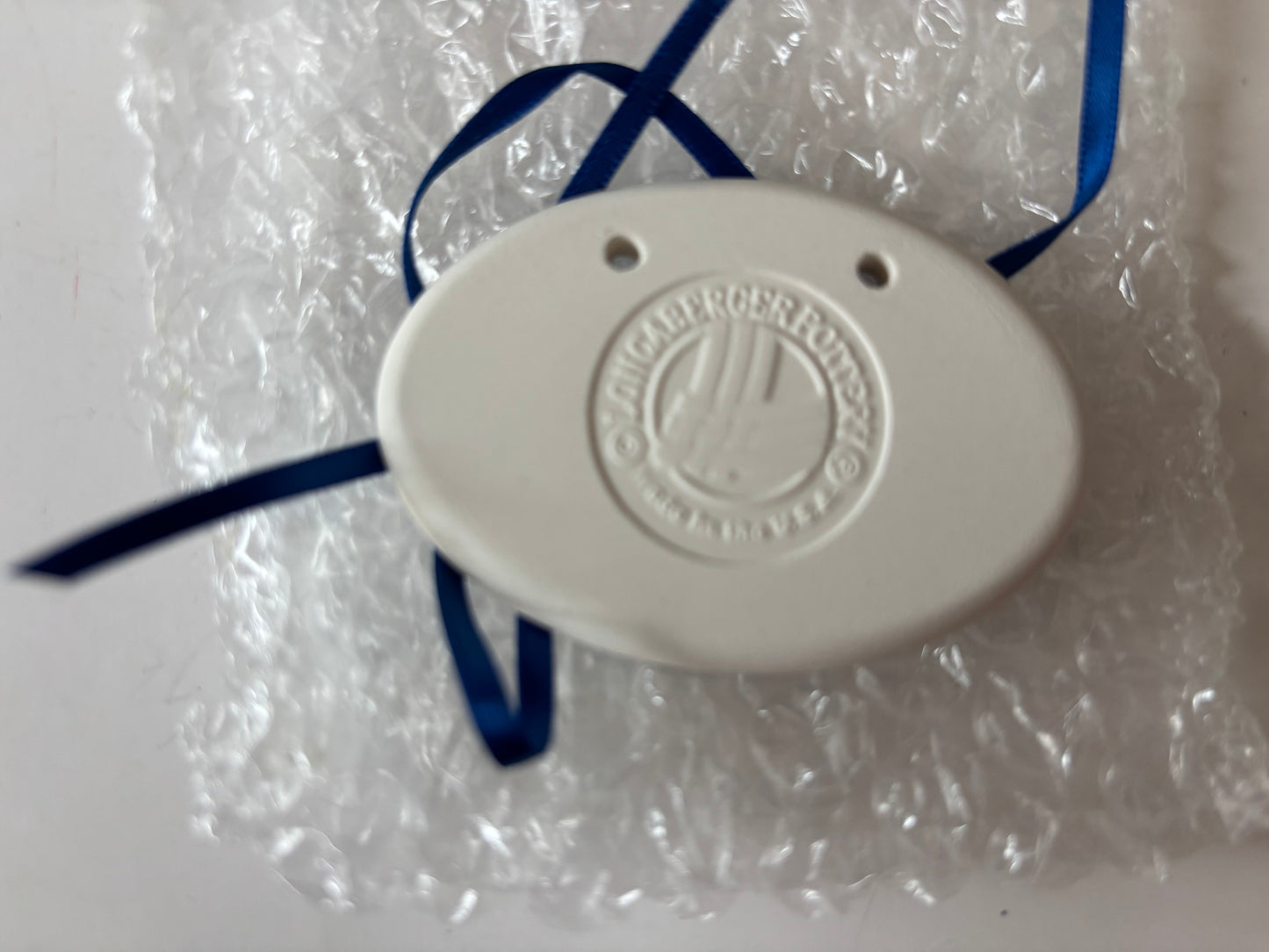 Longaberger Welcome Basket Tie On - NIB - #34096