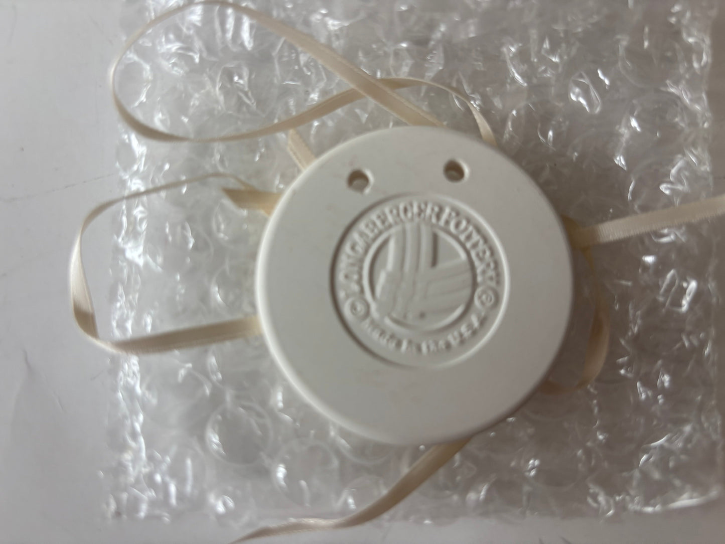 Longaberger 2000 Baby Tie On - NIB - #36293