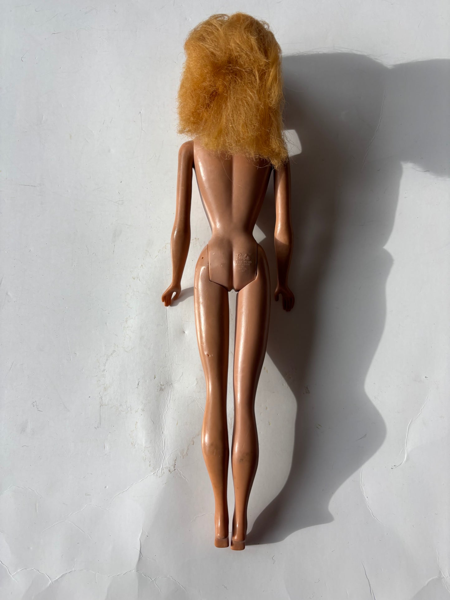 Mattel Vintage 1960s #4 Blonde Ponytail Barbie MCMLVIII and Vintage Ken Doll - MCMLX